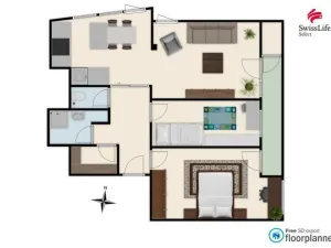 Prodej bytu 3+kk, Praha - Stodůlky, Petržílkova, 83 m2