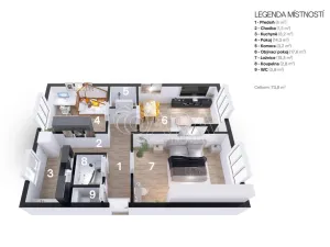 Prodej bytu 3+1, Ostrava - Hrabůvka, Cholevova, 75 m2