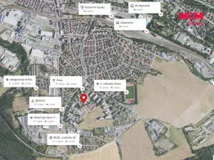 Pronájem bytu 2+1, Rakovník - Rakovník II, Průběžná, 53 m2