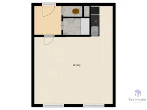 Prodej bytu 1+kk, Ústí nad Labem - Krásné Březno, Dr. Horákové, 32 m2