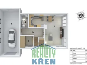Prodej rodinného domu, Unhošť, V Topolech, 151 m2