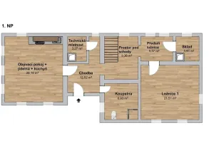 Prodej chalupy, Mezilečí, 163 m2