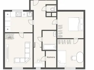 Prodej rodinného domu, Postupice, náměstí Sv. Čecha, 126 m2