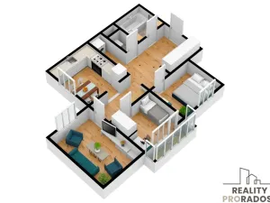 Prodej bytu 3+1, Ostrava - Moravská Ostrava, 30. dubna, 75 m2