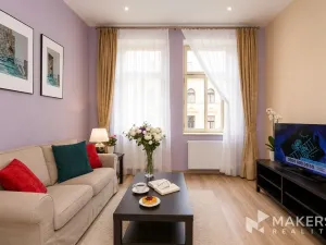 Pronájem bytu 1+1, Praha - Vinohrady, Máchova, 40 m2