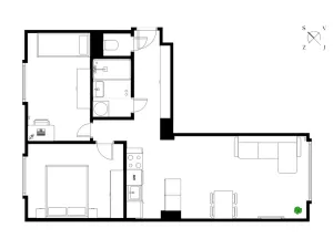 Prodej bytu 3+kk, Praha - Záběhlice, Trenčínská, 55 m2