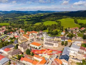 Prodej bytu 1+1, Kašperské Hory, Náměstí, 86 m2