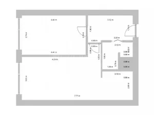 Prodej bytu 2+kk, Praha - Chodov, Babákova, 44 m2