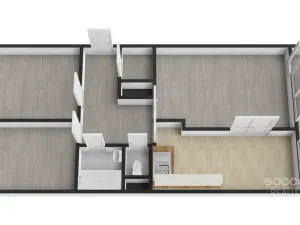 Pronájem bytu 3+1, Praha - Chodov, Konstantinova, 70 m2