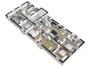 Prodej činžovního domu, Okrouhlá, 640 m2