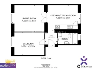 Pronájem bytu 2+1, Zlín, třída Tomáše Bati, 56 m2