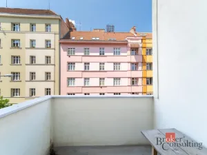 Pronájem bytu 1+1, Brno - Veveří, Burešova, 56 m2