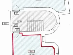 Pronájem kanceláře, Praha - Nusle, Kloboučnická, 31 m2
