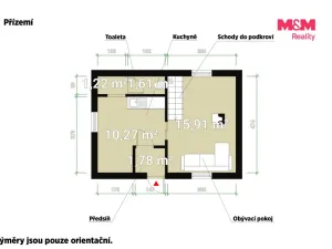 Prodej chaty, Horšovský Týn - Podhájí, 57 m2