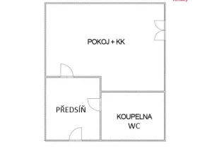 Prodej bytu 1+kk, Ostrava - Poruba, Ukrajinská, 25 m2