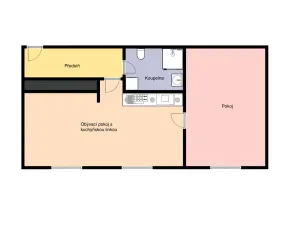Pronájem bytu 2+kk, Praha - Žižkov, Jeseniova, 71 m2