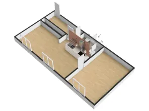 Pronájem bytu 2+kk, Praha - Žižkov, Jeseniova, 71 m2