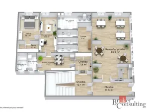 Prodej kanceláře, Nejdek, náměstí Karla IV., 750 m2