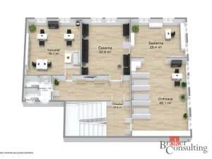 Prodej kanceláře, Nejdek, náměstí Karla IV., 750 m2
