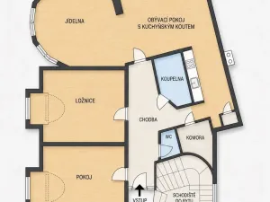 Pronájem bytu 3+kk, České Budějovice - České Budějovice 3, Jeremiášova, 90 m2