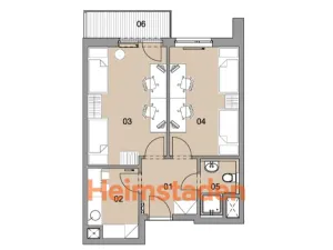 Pronájem bytu 2+1, Plzeň - Jižní Předměstí, Technická, 48 m2