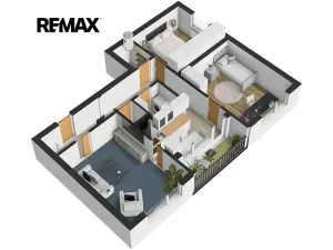 Prodej bytu 3+1, Česká Lípa, Na Blatech, 65 m2