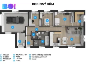Prodej rodinného domu, Hrádek, 130 m2