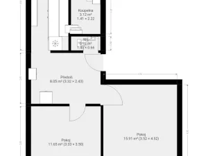 Pronájem bytu 3+1, Brno, Vážného, 80 m2
