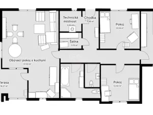 Prodej rodinného domu, Srubec, Hodějovická, 130 m2