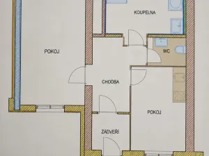 Prodej bytu 2+kk, Brno, Bratislavská, 38 m2
