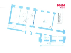 Pronájem kanceláře, Praha - Vinohrady, náměstí Míru, 60 m2
