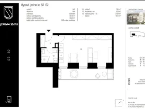 Pronájem bytu 1+kk, Kutná Hora, Hloušecká, 37 m2