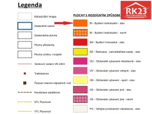 Prodej zahrady, Valy, 1072 m2