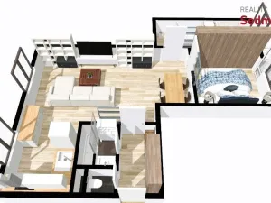 Prodej bytu 3+kk, Kuřim, U stadionu, 60 m2