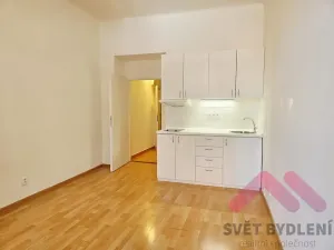 Pronájem bytu 1+kk, Praha - Vršovice, Kodaňská, 26 m2