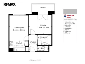 Prodej bytu 2+kk, Karlovy Vary, Jateční, 40 m2