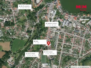 Pronájem bytu 1+kk, Jindřichův Hradec - Jindřichův Hradec III, Václavská, 24 m2