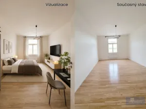 Prodej bytu 2+kk, Praha - Libeň, Kotlaska, 44 m2