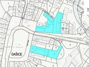Prodej obchodního prostoru, Dašice, náměstí T. G. Masaryka, 3100 m2