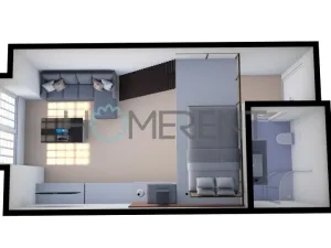 Pronájem bytu 1+kk, Praha - Nusle, Sekaninova, 35 m2