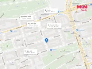 Pronájem bytu 2+kk, Praha - Žižkov, Hájkova, 45 m2