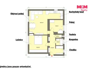 Prodej bytu 3+kk, Mariánské Lázně - Úšovice, Dukelská, 66 m2