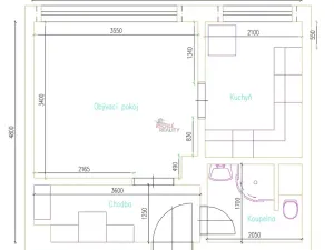Pronájem bytu 1+1, Ostrava, Bohumínská, 27 m2