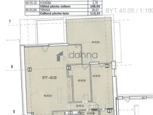 Pronájem bytu 3+kk, Praha, Musílkova, 109 m2