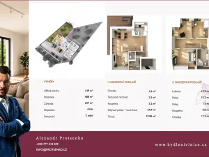 Prodej bytu 4+kk, Mělník, 149 m2
