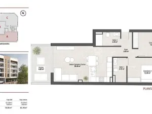 Prodej bytu 3+kk, San Pedro del Pinatar, Murcia, Španělsko, 81 m2