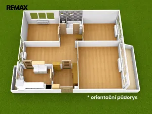 Pronájem bytu 3+1, Olomouc - Lazce, Zamykalova, 82 m2