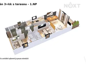 Prodej apartmánu, Staré Město, Sportovní, 83 m2