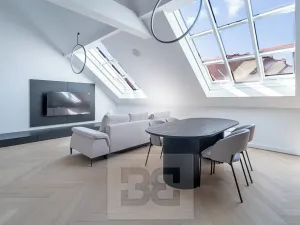 Pronájem bytu 4+kk, Praha - Karlín, Sokolovská, 183 m2