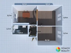 Pronájem bytu 2+1, Beroun - Beroun-Město, Jaselská, 48 m2